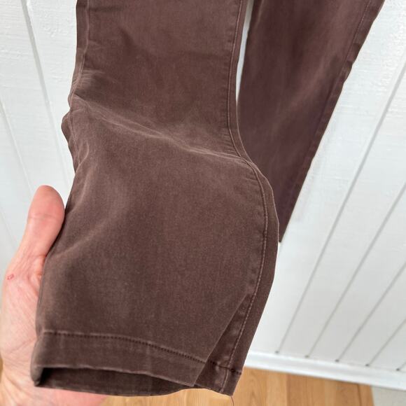 Adriano Goldschmied Women The Prima Cigarette Denim Jeans Skinny Brown Size 29R - Picture 2 of 8